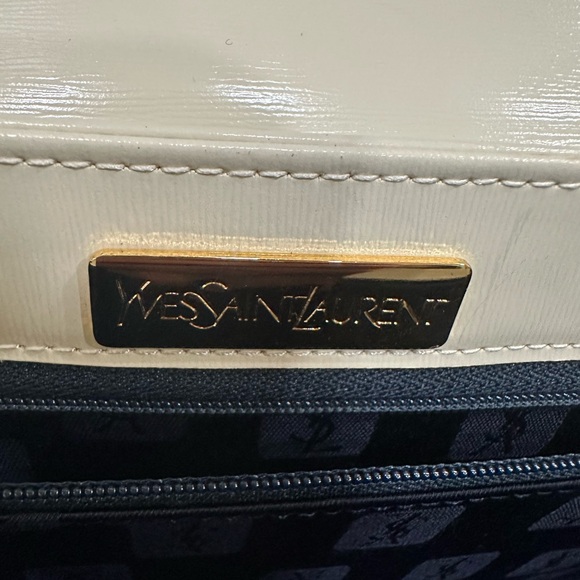 ✨💎VINTAGE💎✨Japan Exclusive YVES SAINT LAURENT Bagw/COA, Card, dusty. - Picture 10 of 16